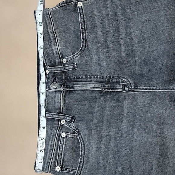 J. Crew Size 29 Washed Black Curvy Full Length Demi Boot Denim Jeans, NWOT - Picture 6 of 15